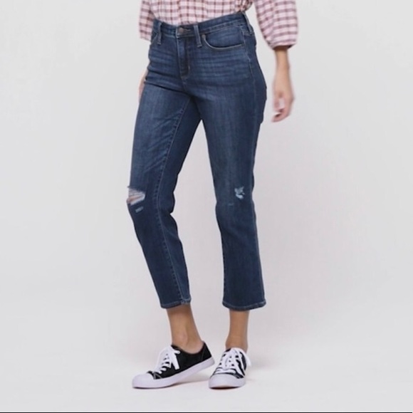 NEW Universal Thread High Rise Straight Crop Jeans - Picture 1 of 9
